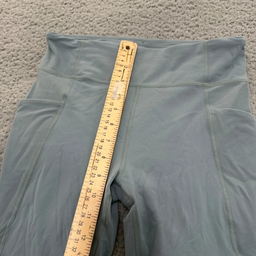 Athleta Girl High Rise Stash Your Treasures Tight Leggings Sage Green XXL 16